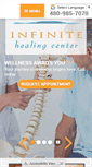 Mobile Screenshot of infinitehealingcenter.com